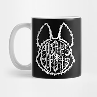 Metalcakes: a Potatofoot Collab - Cat Logo Mug